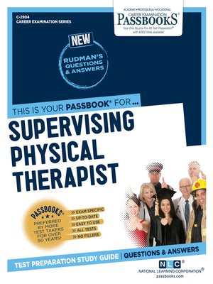 cover image of Supervising Physical Therapist